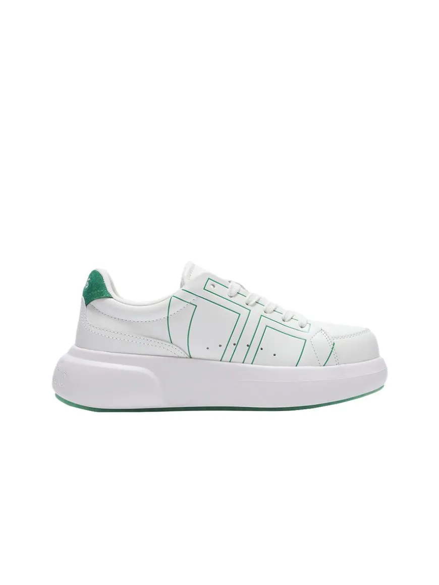 1966 Court Sneaker- White/ Multi