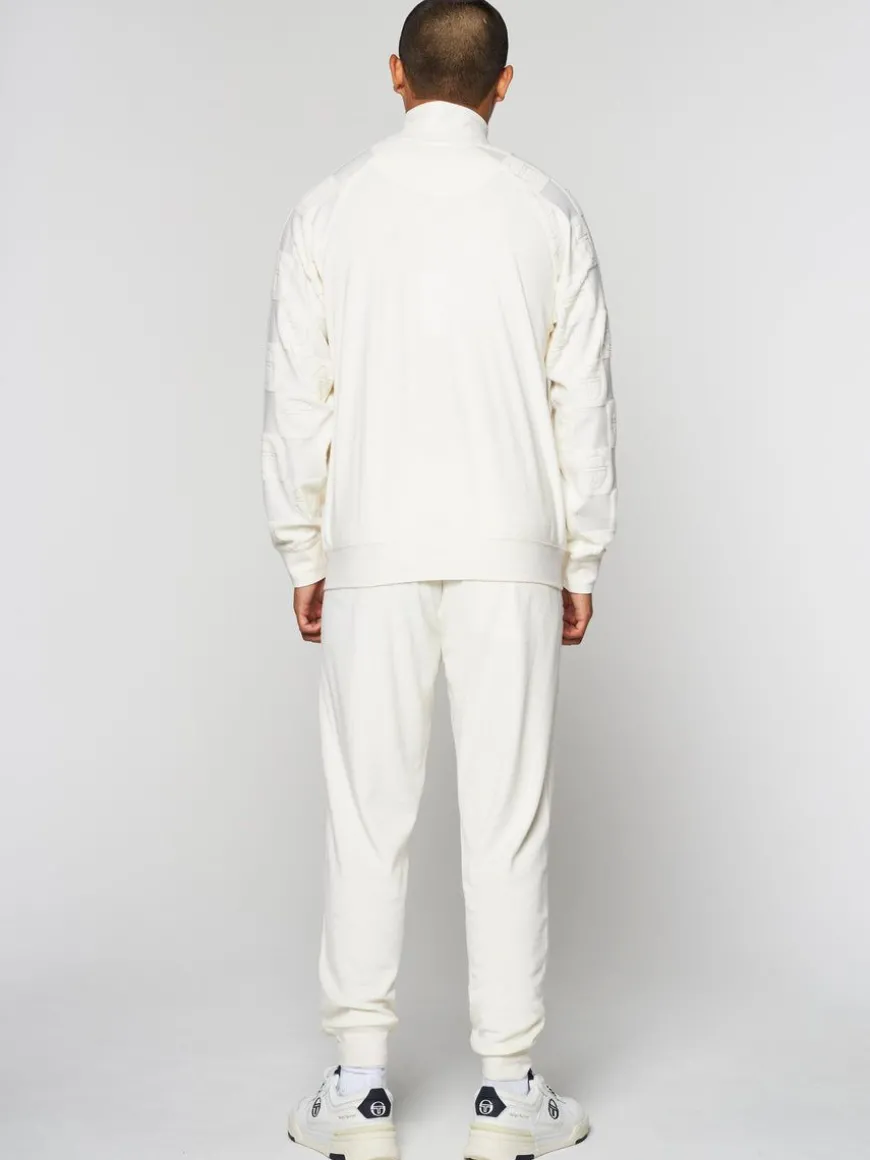 Anzio Zip-Up Track Jacket-Gardenia