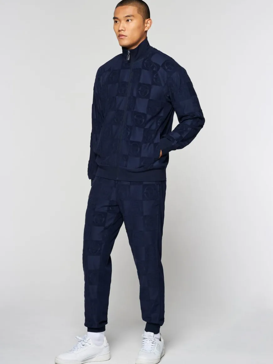 Anzio Zip-Up Track Jacket-Maritime Blue