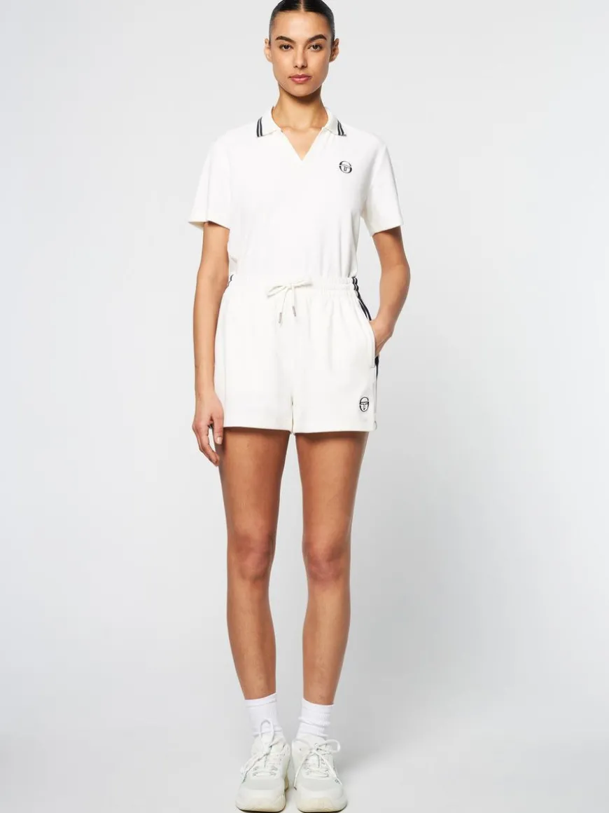 Atri Velour Short- Gardenia