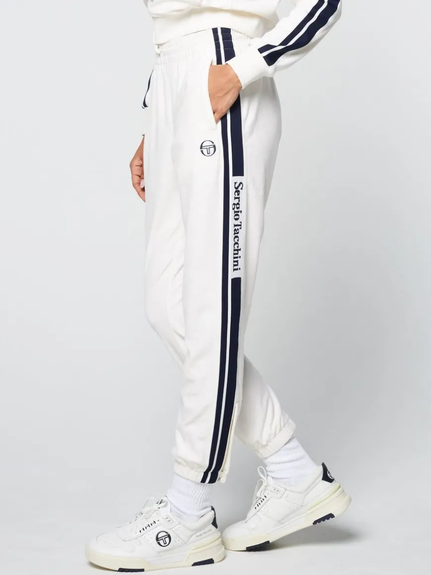 Atri Velour Track Pant- Gardenia