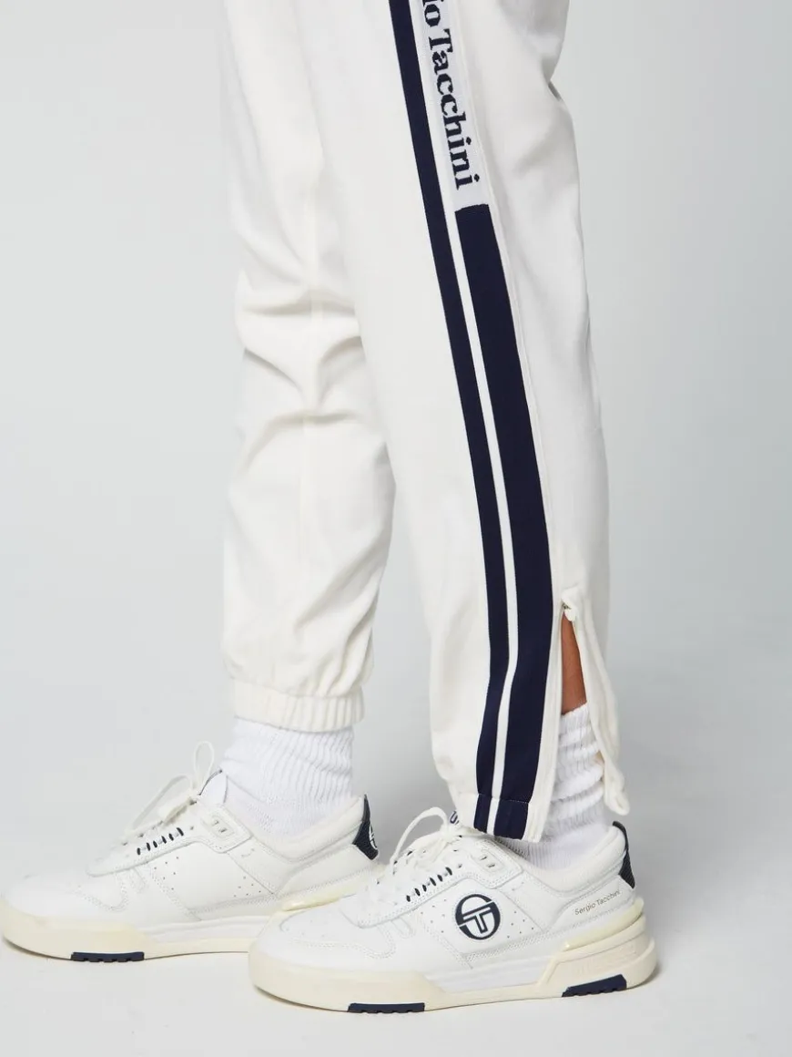 Atri Velour Track Pant- Gardenia