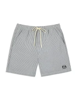 Cosimo Oxford Shorts- Maritime Blue