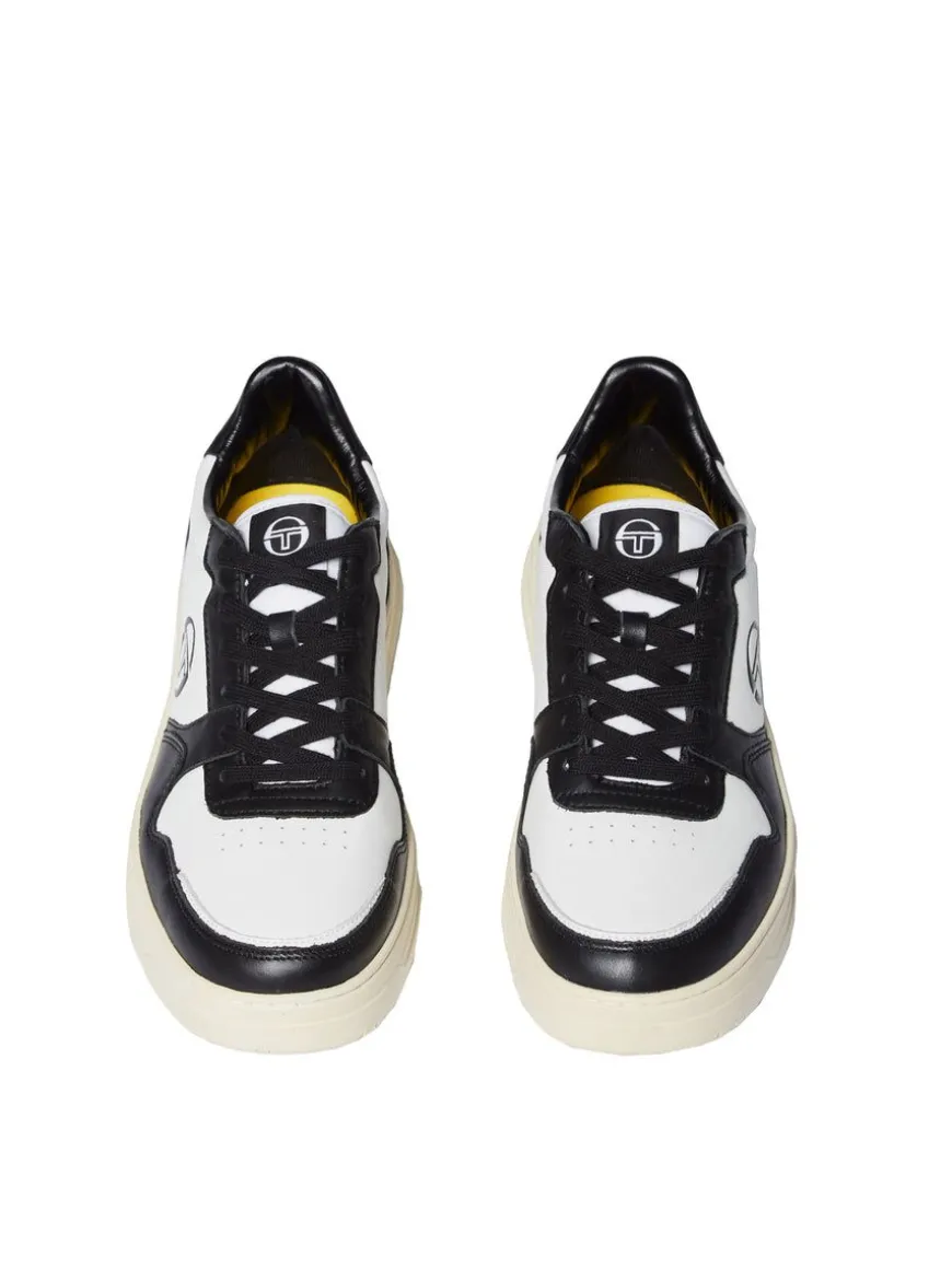 Court Classic Mp Sneaker- Antique White/ Seedpearl/ Raven