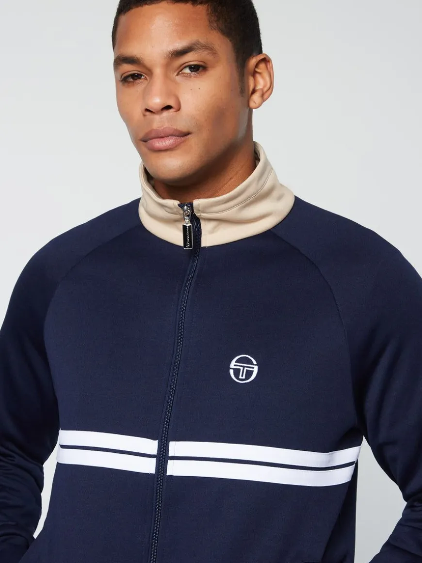 Dallas Track Jacket Archivio- Maritime Blue/ Humus