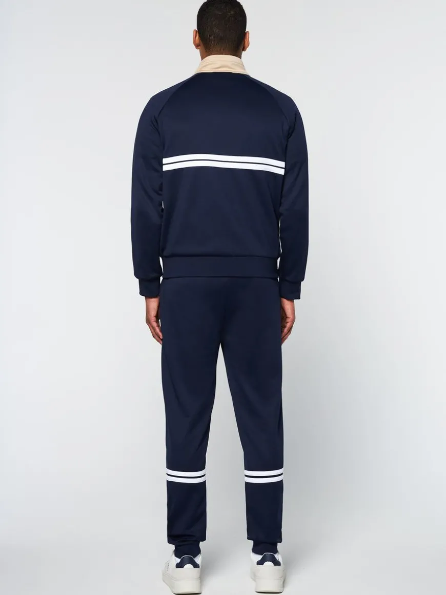 Dallas Track Jacket Archivio- Maritime Blue/ Humus