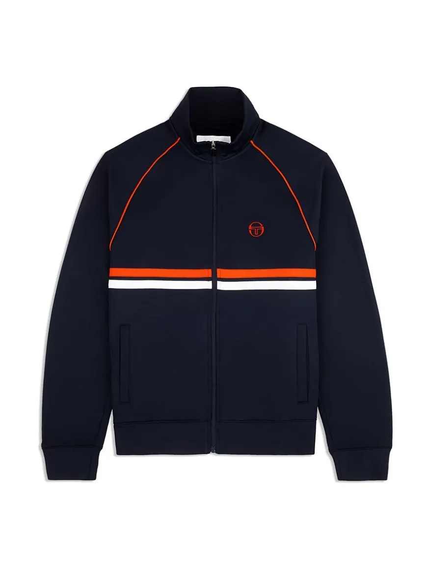 Dallas Track Jacket- Maritime Blue