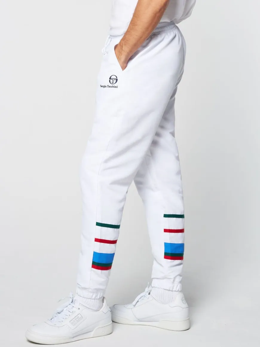 Denver Track Pants- White