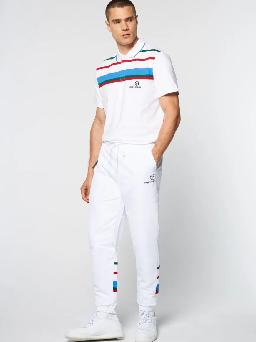 Denver Track Pants- White