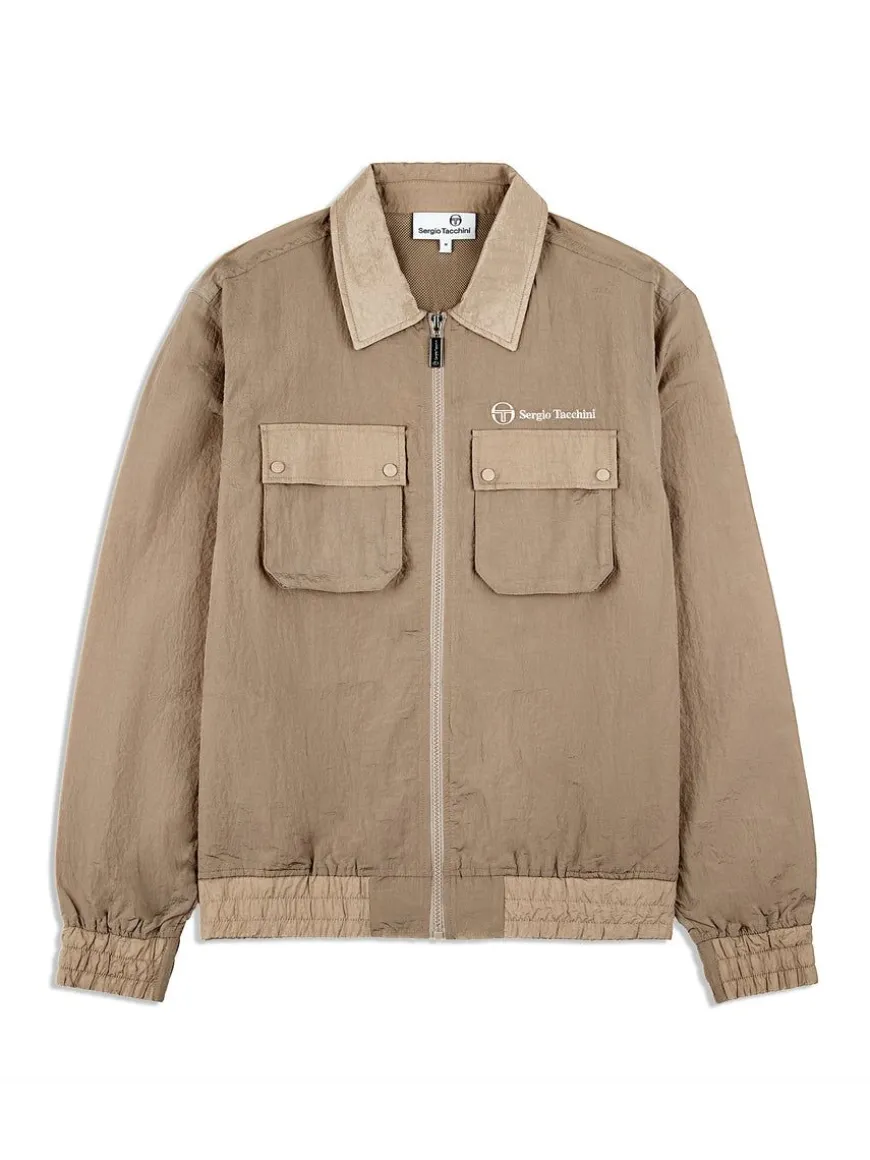 Devonte Track Jacket- Humus