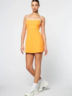 Elisa Dress- Tangerine