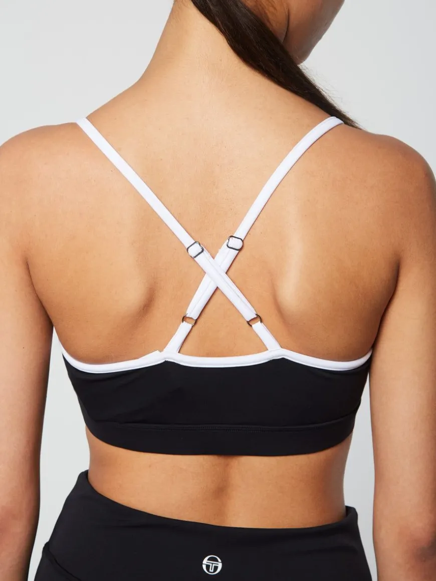 Elisa Sports Top- Black Beauty