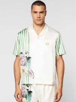 Ella Printed Shirt- Gardenia