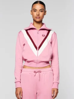 Federica Knit Zip Track Jacket- Polignac
