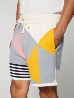 Geo Knit Short- Multi