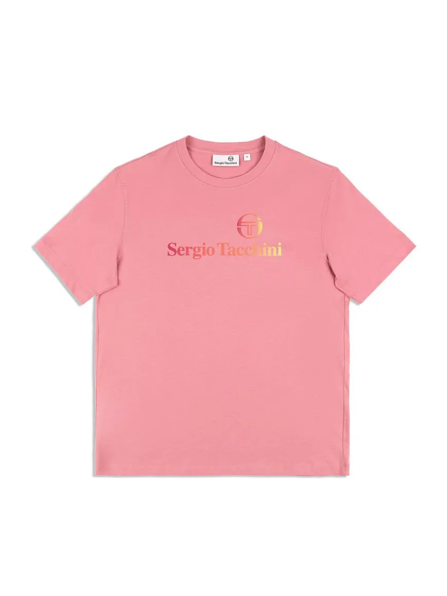 Gradiennte T-Shirt- Wild Rose