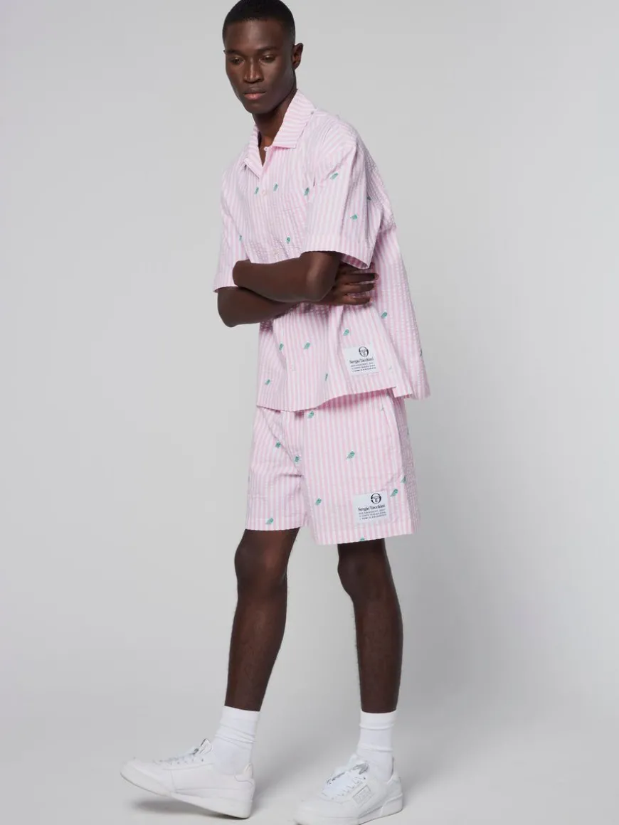 Granda Camp Shirt-Begonia Pink