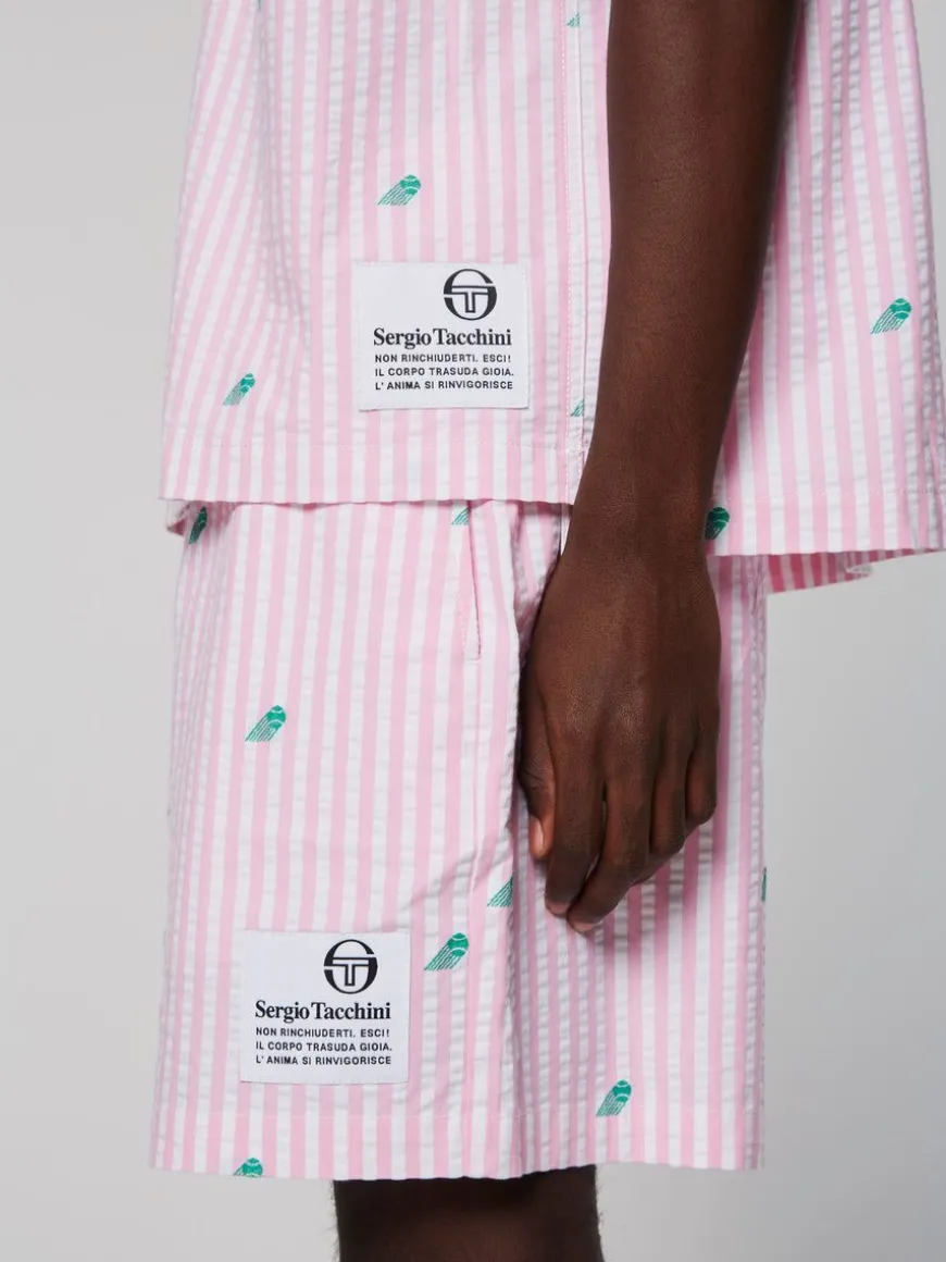 Granda Camp Shirt-Begonia Pink