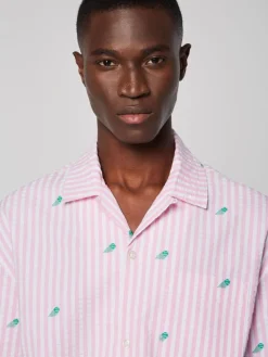 Granda Camp Shirt-Begonia Pink