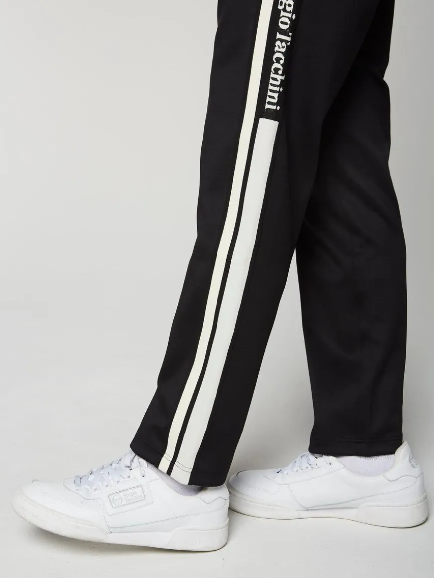 Gromo Tape Track Pant- Black Beauty