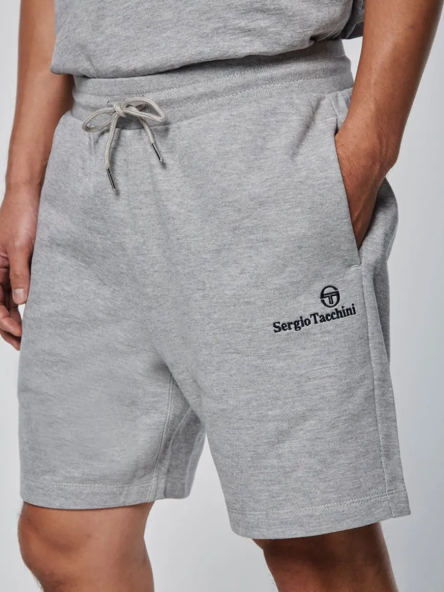 Heritage Logo Short-Heather Grey