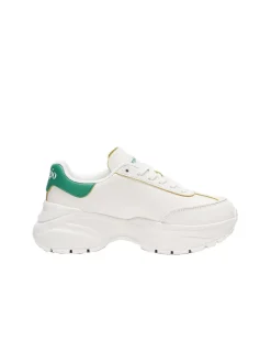 La Faccia Sneaker- White/ Multi