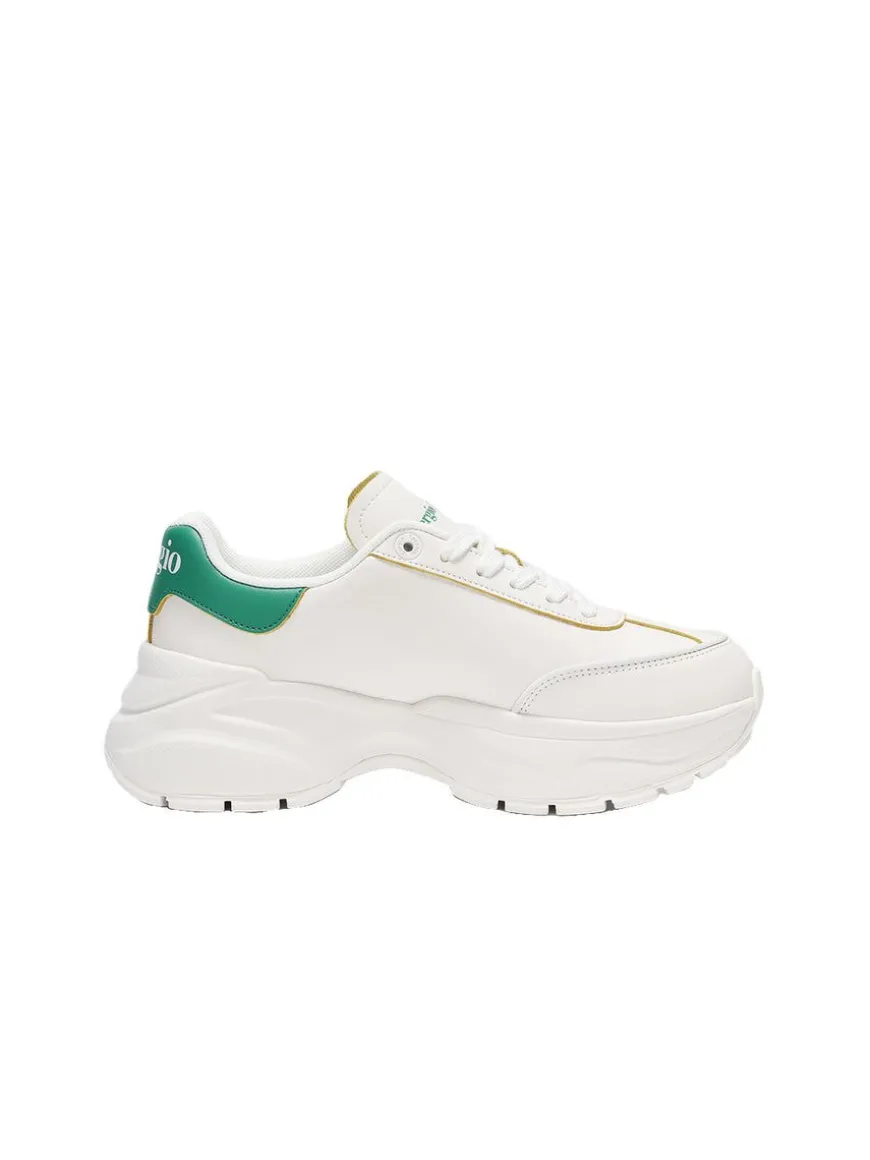 La Faccia Sneaker- White/ Multi
