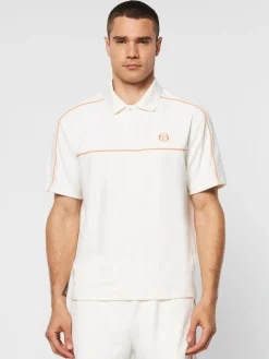 Lioni Velour Polo Archivio- Gardenia