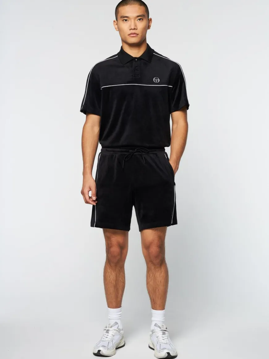 Lioni Velour Short Archivio- Black Beauty