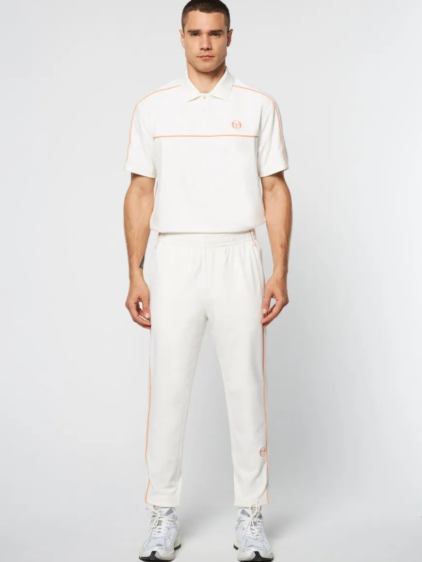 Lioni Velour Track Pant Archivio- Gardenia