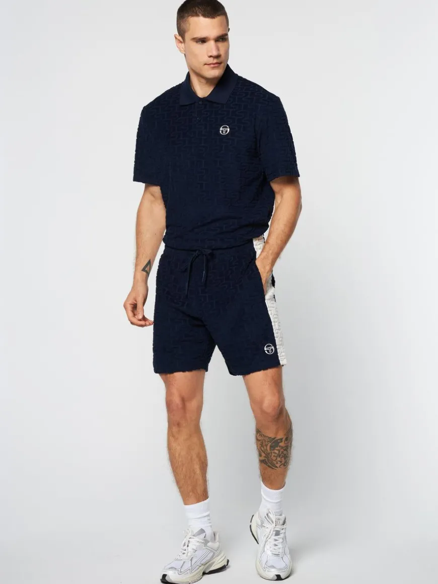 Livata Monogram Short- Maritime Blue