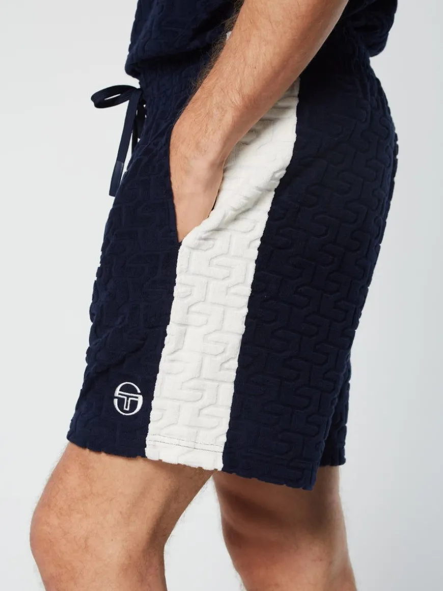 Livata Monogram Short- Maritime Blue