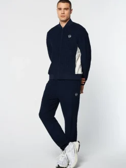 Livata Monogram Track Jacket- Maritime Blue
