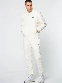 Livata Monogram Track Jacket- Gardenia