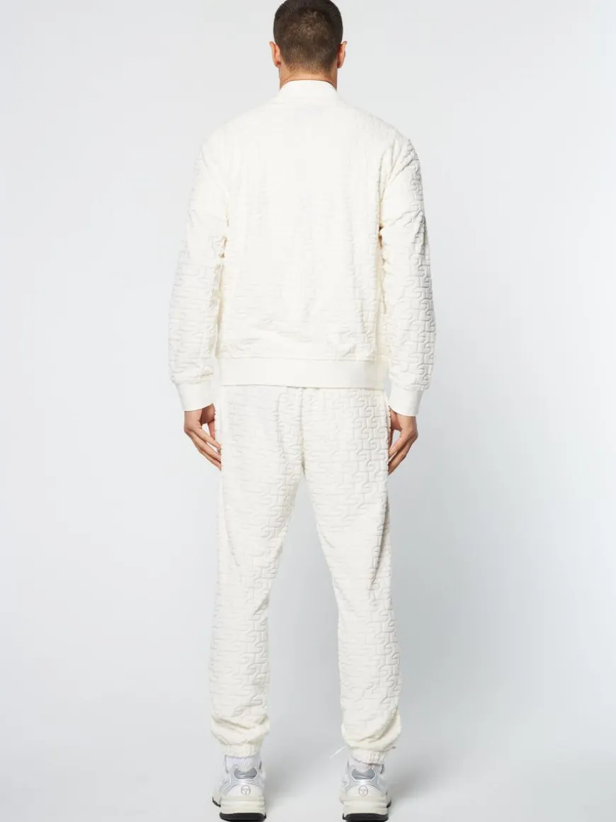 Livata Monogram Track Jacket- Gardenia