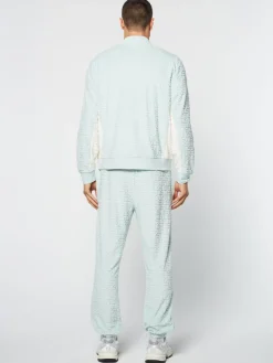 Livata Monogram Track Jacket- Surf Spray