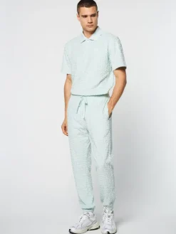 Livata Monogram Track Pant- Surf Spray