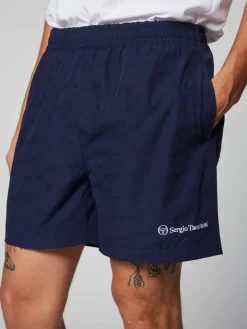 Merlata Water-Reactive Swim Short- Maritime Blue