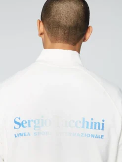 Mezza Half Zip- Gardenia