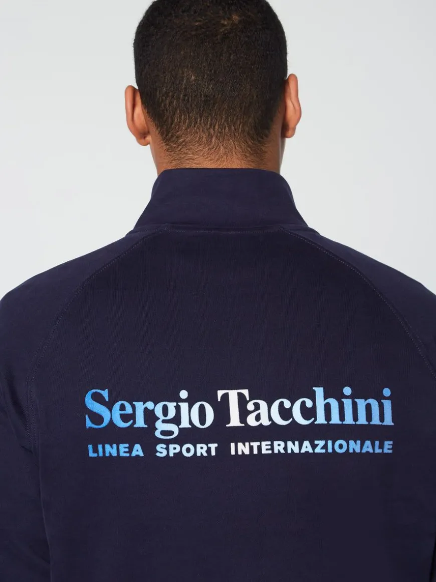 Mezza Half Zip- Maritime Blue