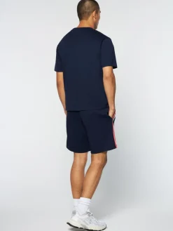 New Melfi T-Shirt- Maritime Blue/ White
