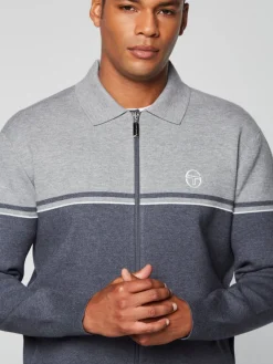Nostra Track Jacket- Dark Grey/ Melange