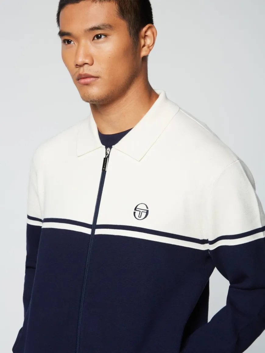 Nostra Track Jacket- Maritime Blue