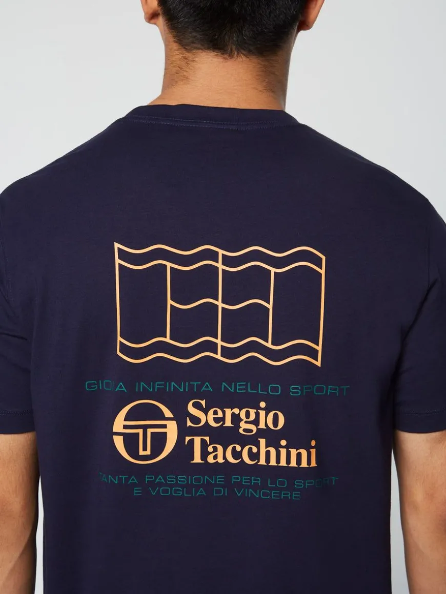 Onda T-Shirt- Maritime Blue