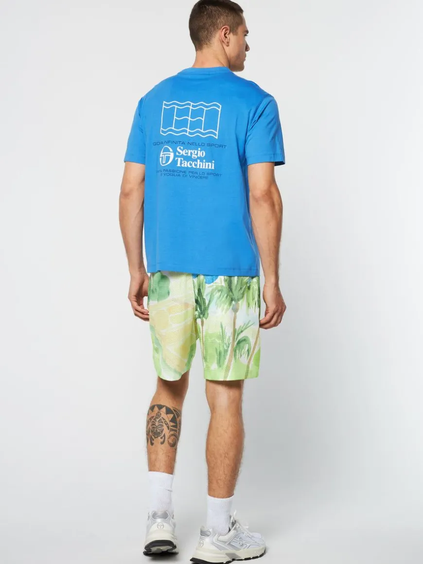 Onda T-Shirt- Palace Blue