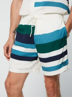 Pennellata Short- Gardenia/ Multi