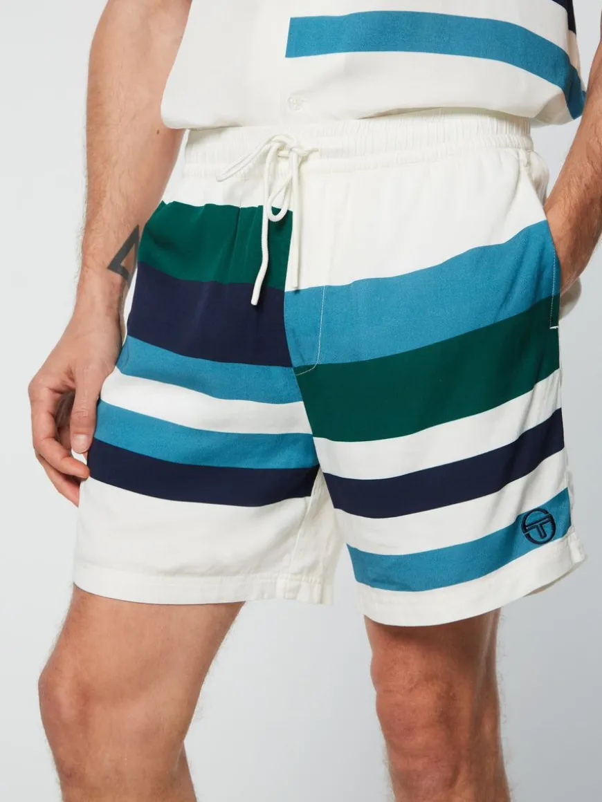 Pennellata Short- Gardenia/ Multi