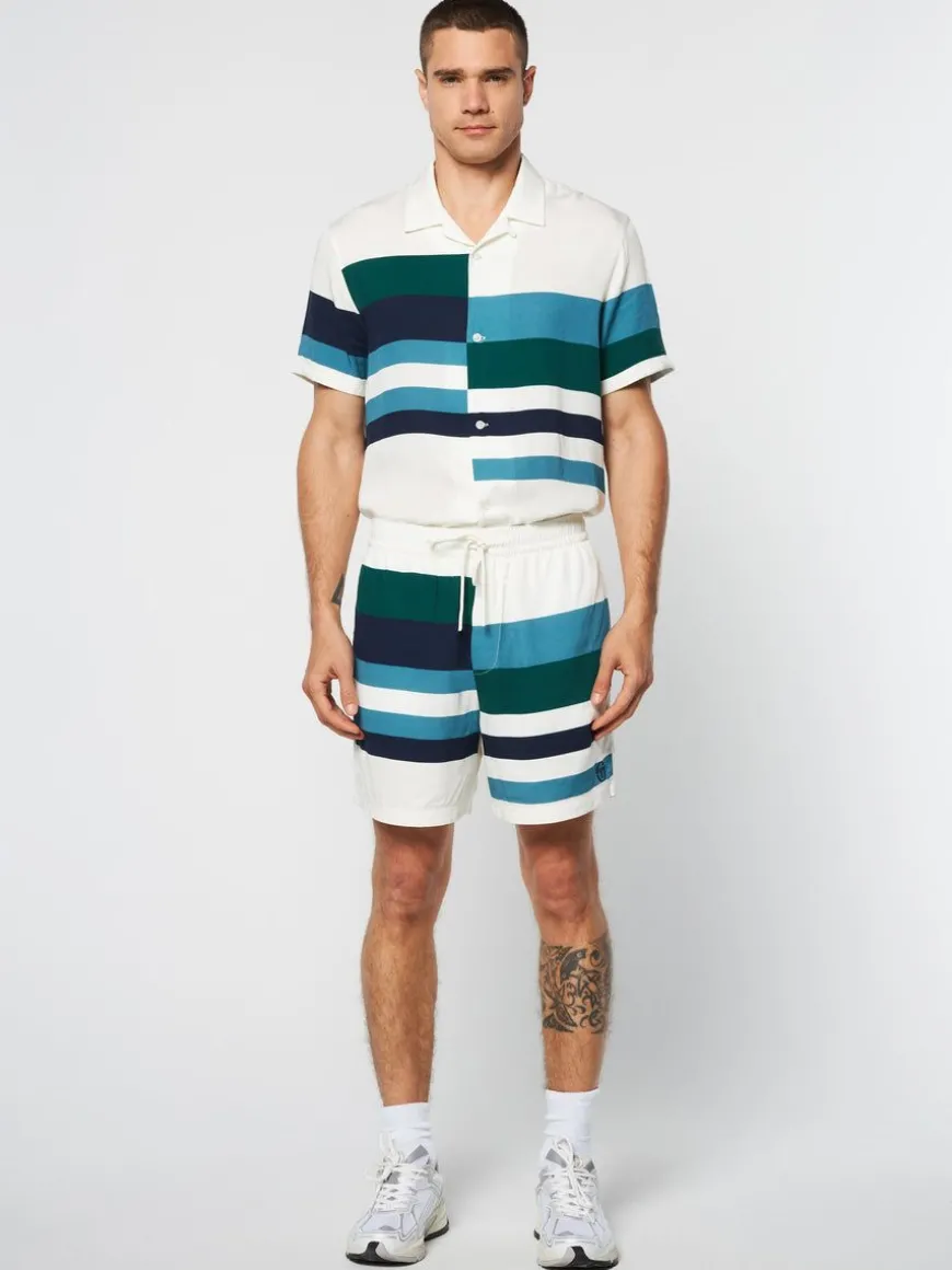 Pennellata Short- Gardenia/ Multi