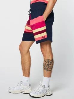 Pennellata Short- Maritime Blue/ Multi