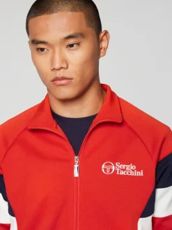 Pero Track Jacket- Poinciana